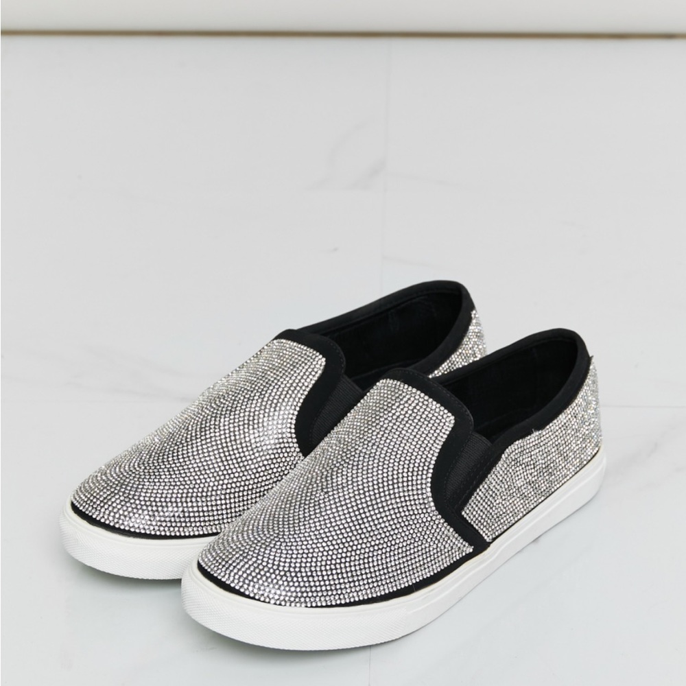 Forever Link Rhinestone Slip-On Flats